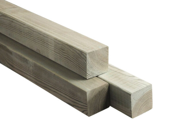 Geïmpregneerde paal - 120 x 120 mm - Verschillende lengtes