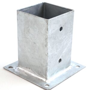 Paalhouder | Verzinkt | 101x101mm