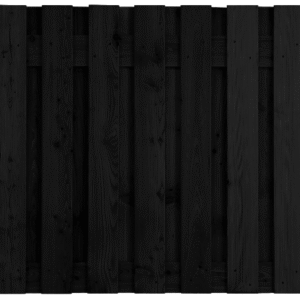 Alternative view of Douglas schuttingscherm | 16mm | 90CM | Zwart